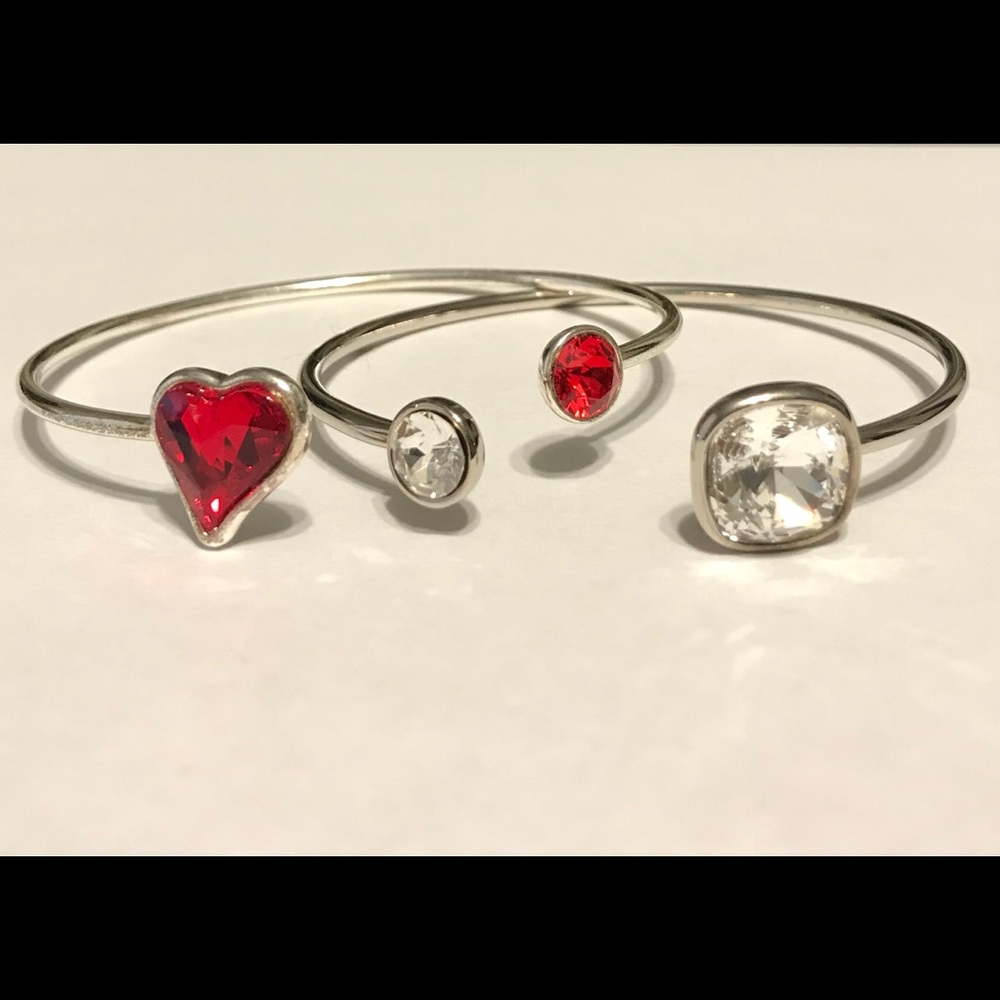 NWT Swarovski Crystal cuff bracelets-29 styles